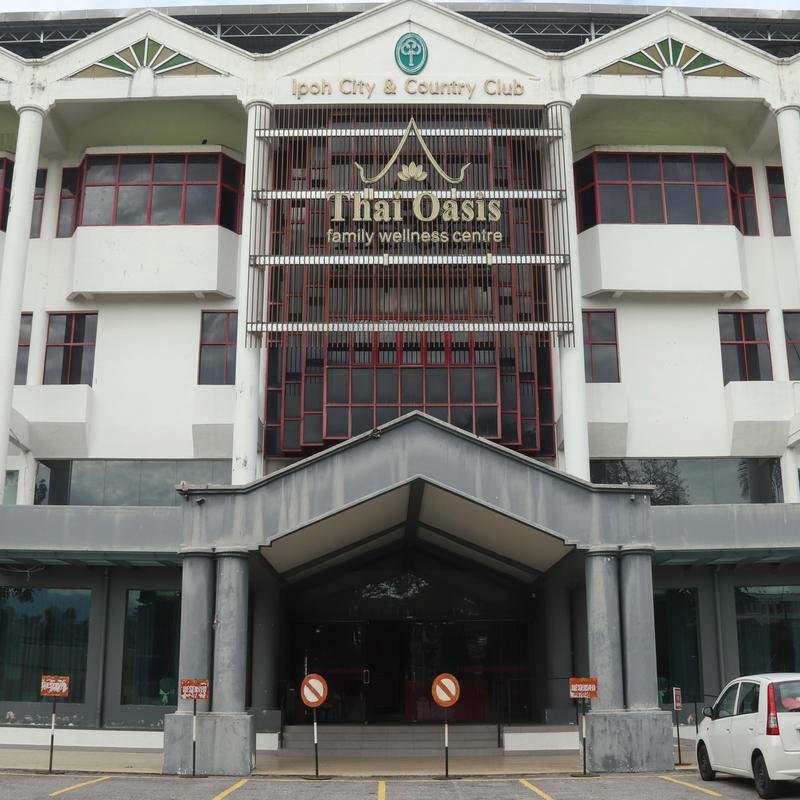 The Thai Oasis ICC Club outlet in Ipoh, Perak — our first location